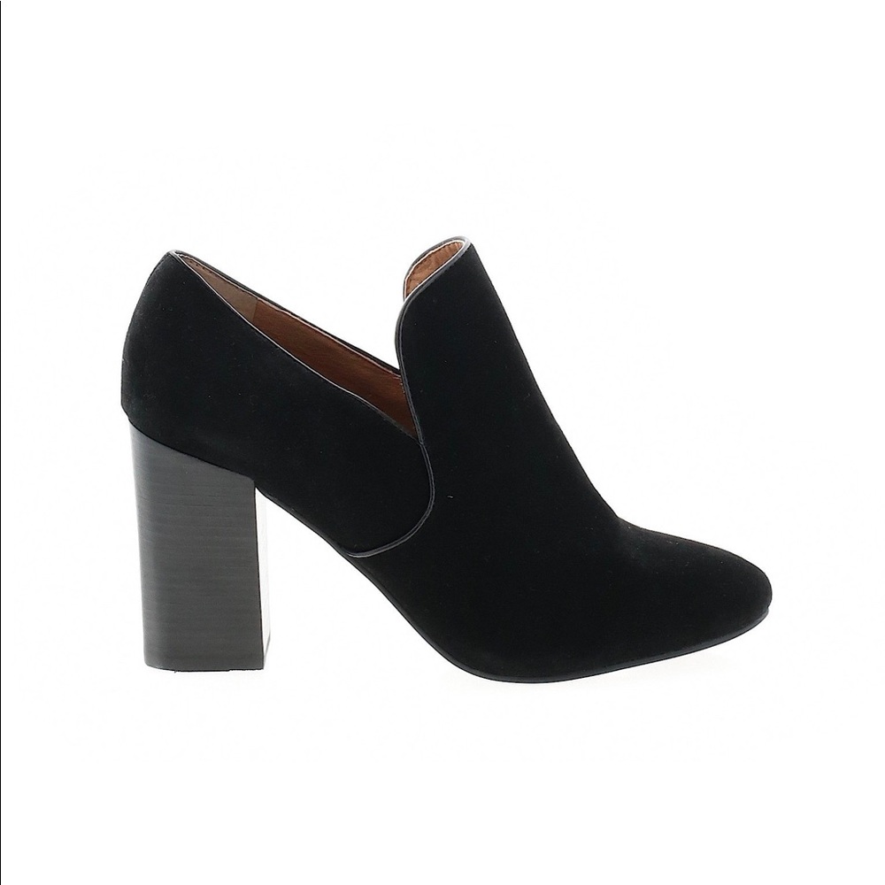 Lucky Brand Suede/Leather Booties